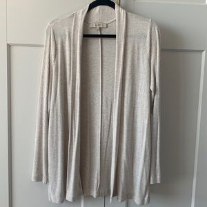 Sz S Open Front Longline Cardigan by Loft